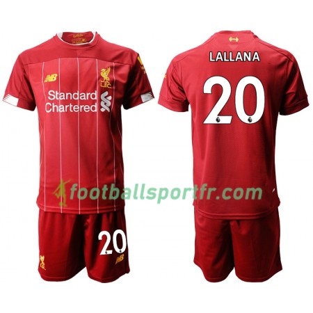 Tenue Liverpool LALLANA 20 Enfant Domicile 2019-2020 Maillot de Foot